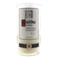 The Recycled Imported Vodka Candle is crafted from a glass featuring the Ketel One Vodka logo, repurposed from a vodka bottle—ideal for those who value both style and sustainability.