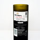 The Recycled Frankenstein Candle is a dark green bottle candle featuring a "19 Crimes Cabernet Sauvignon" and "Frankenstein" label, displayed on a white background.
