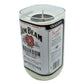 The Recycled Kentucky Straight Bourbon Whiskey Candle is set in a glass made from a recycled whiskey bottle and features the original Jim Beam Bourbon label for a unique, bourbon-inspired look.
