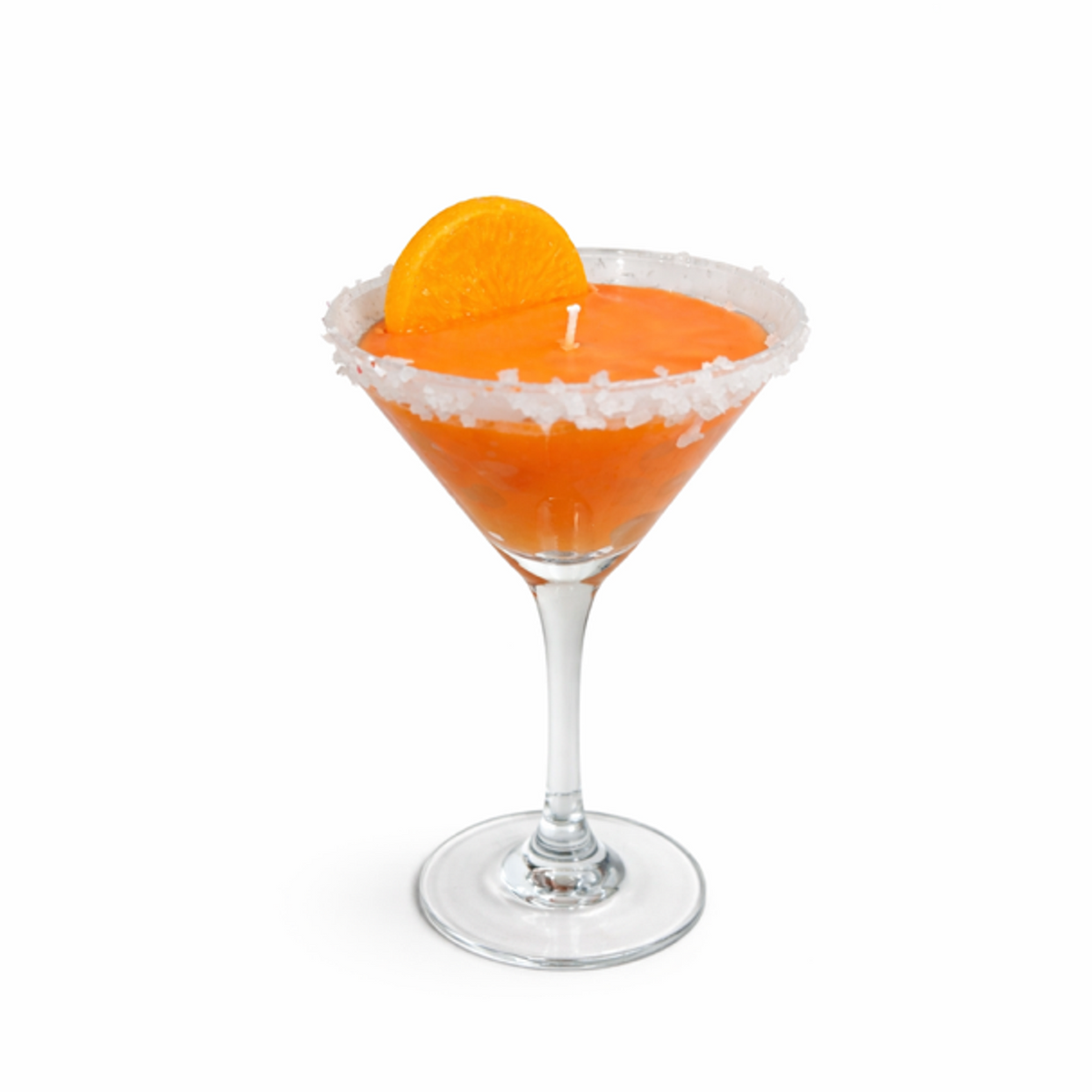 Martini Glass Candle