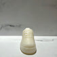 The AF1 – White Lowtop Sneaker Candle – Large (On Backorder) features a sneaker-shaped white candle on a marble surface, set against a marble-patterned background, and offers the refreshing scent of Black Ice fragrance.