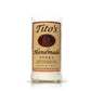 The Recycled Old Fashion Vodka Candle features the Tito's Handmade Vodka logo in brown and orange text, making it perfect for artisanal or upcycled candles crafted from original vodka bottles.