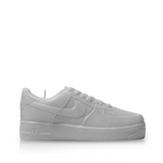 The Air Force 1 Small Sneaker Candle (On Backorder), shaped like the iconic white sneaker, is shown in profile against a plain white background. This hand-poured piece captures every detail for unique and stylish decor.