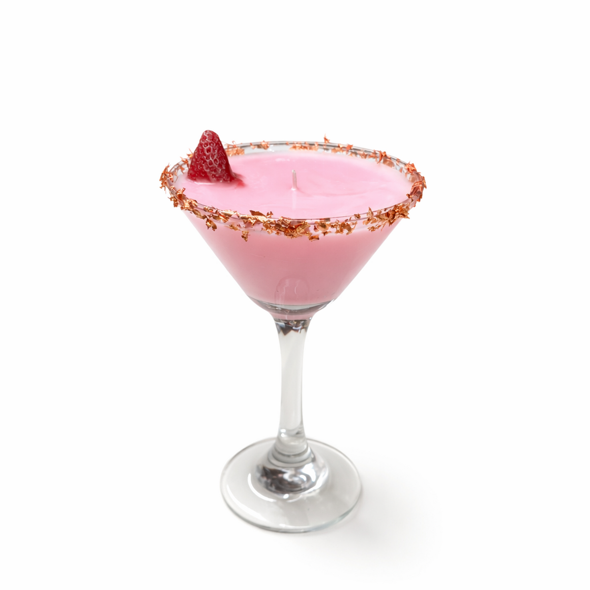 Strawberry Rosé Martini Candle